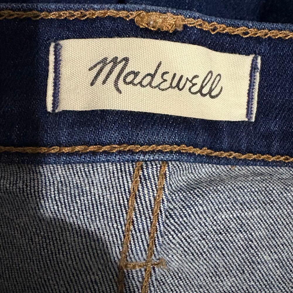 Madewell Dark Wash Skinny Flare Denim Jeans 25 Women’s Colleton Wash NG357 - Picture 4 of 7